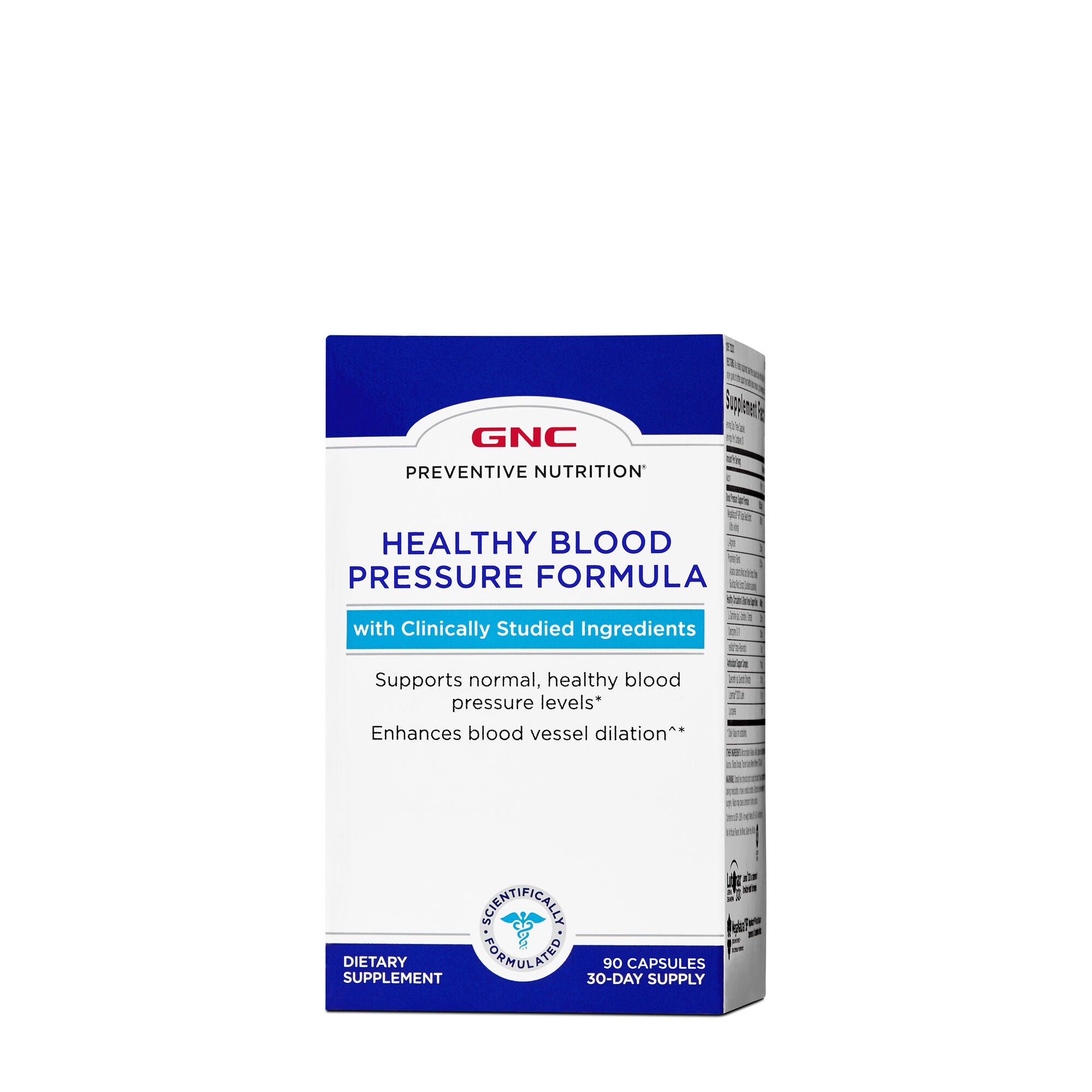Healthy Blood Pressure Formula 90 Capsules (30 Servings) GNC